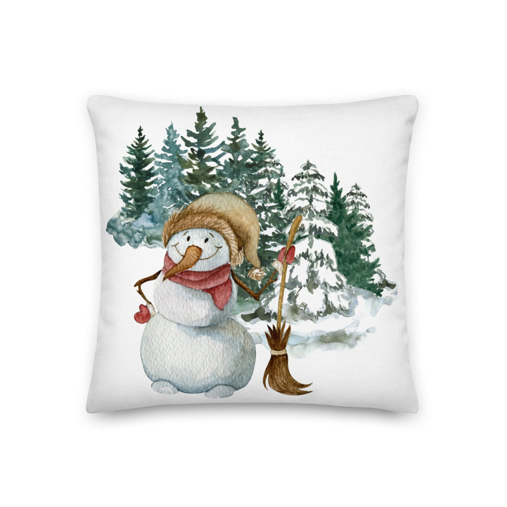 Dein Traumzimmer Kissen Happy Snowman Dekorative Kissen