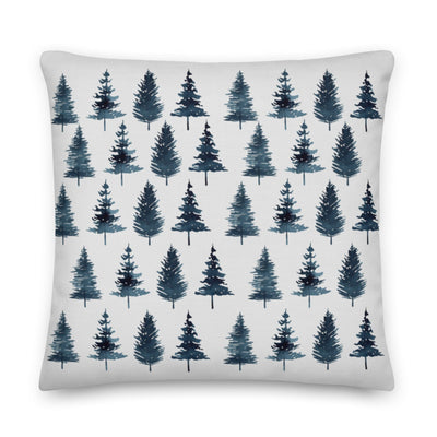 Dein Traumzimmer Kissen Winterbäume - Blau Dekorative Kissen