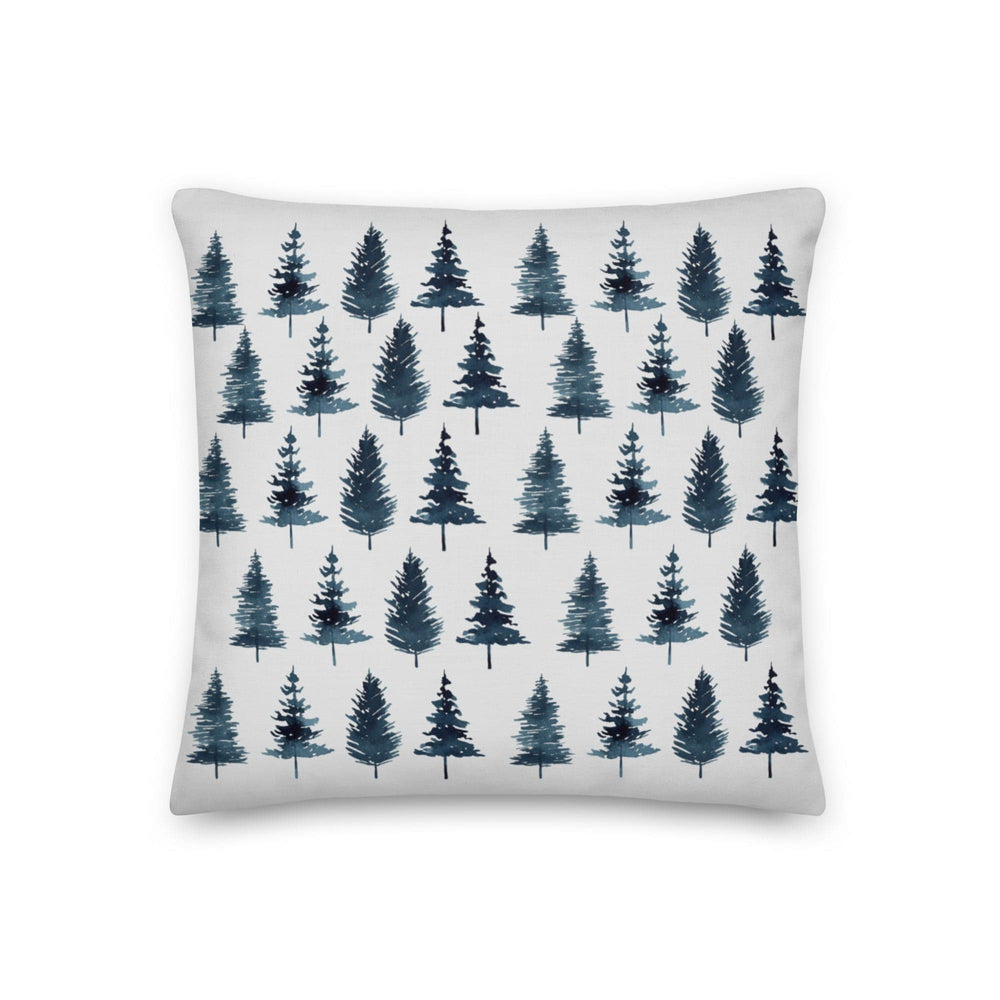Dein Traumzimmer Kissen Winterbäume - Blau Dekorative Kissen