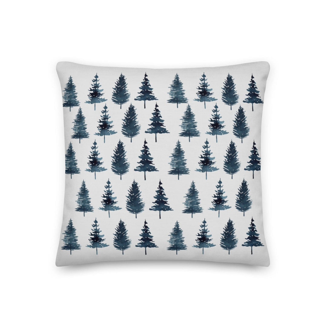 Dein Traumzimmer Kissen Winterbäume - Blau Dekorative Kissen