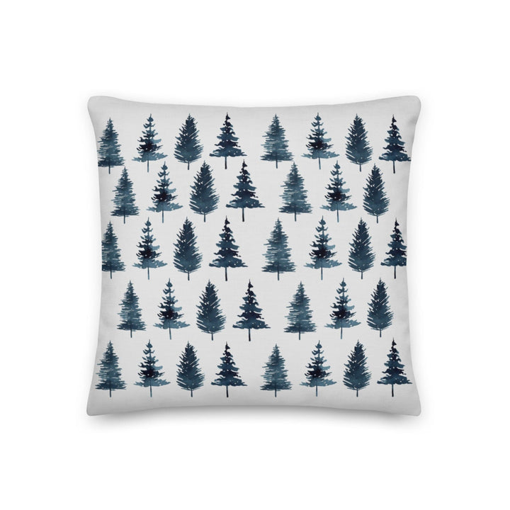 Dein Traumzimmer Kissen Winterbäume - Blau Dekorative Kissen