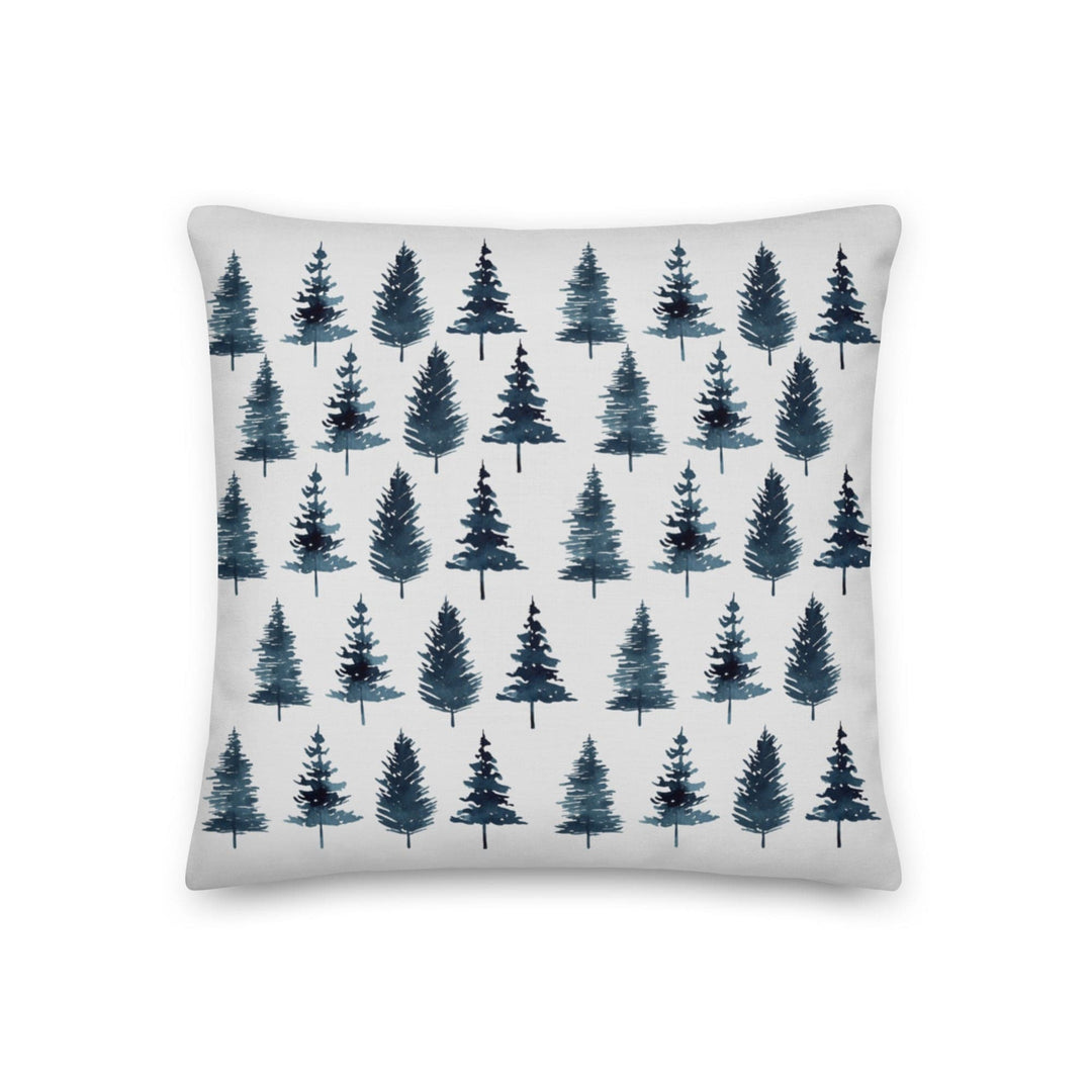 Dein Traumzimmer Kissen Winterbäume - Blau Dekorative Kissen