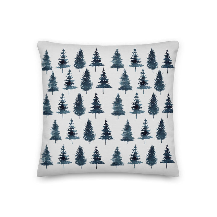 Dein Traumzimmer Kissen Winterbäume - Blau Dekorative Kissen