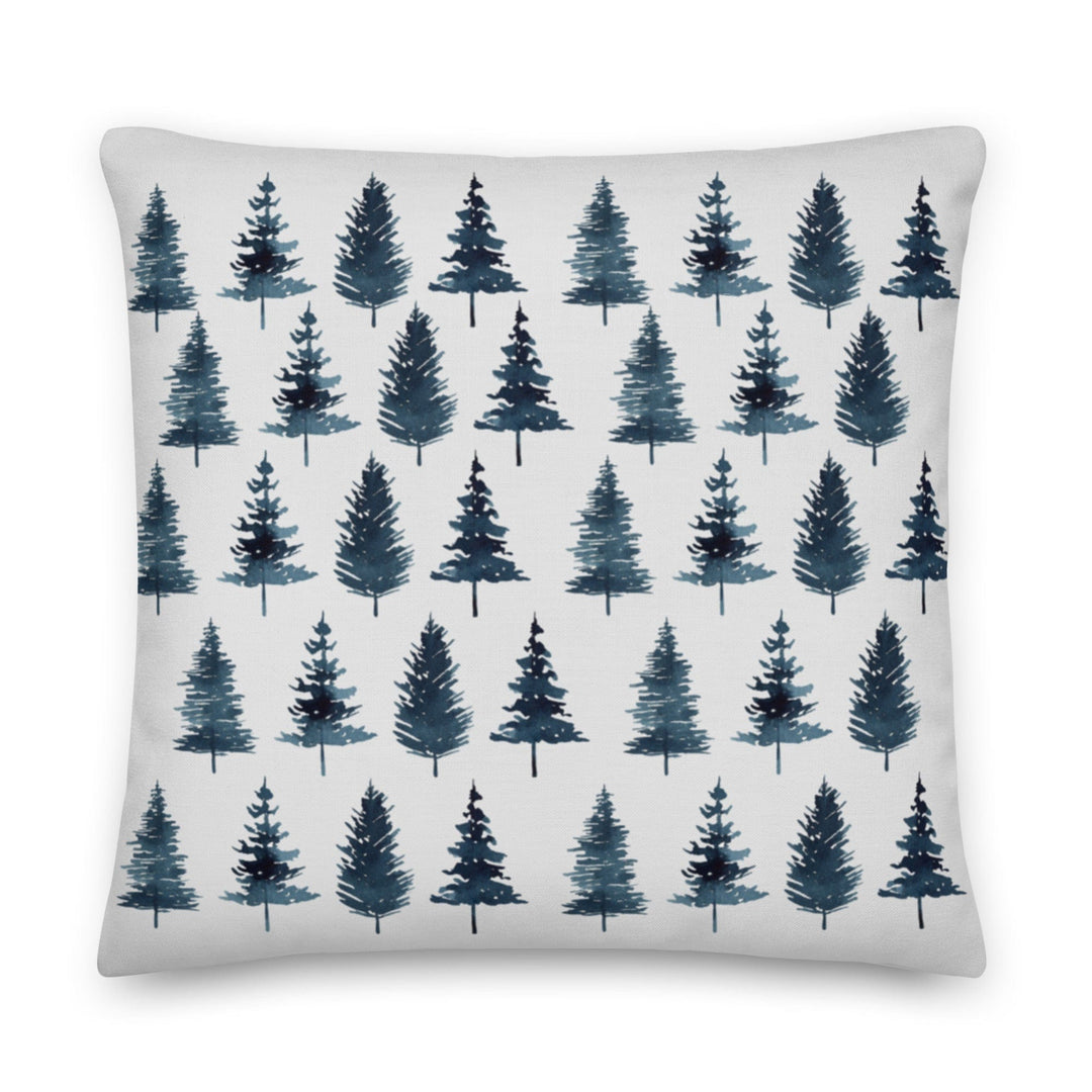 Dein Traumzimmer Kissen Winterbäume - Blau Dekorative Kissen