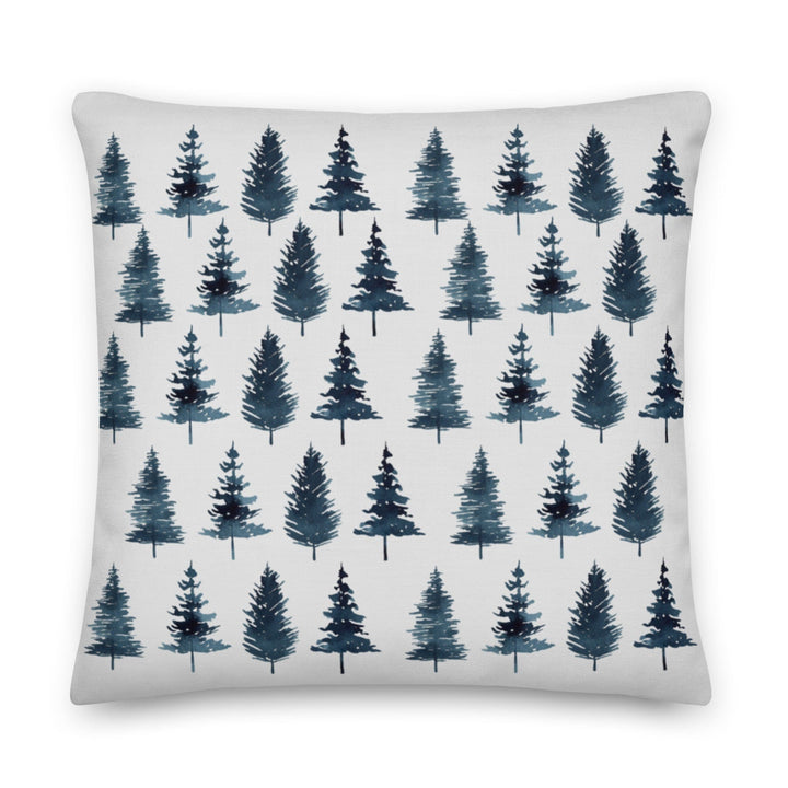 Dein Traumzimmer Kissen Winterbäume - Blau Dekorative Kissen