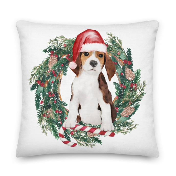 Dein Traumzimmer Kissen Christmas Beagle Dekorative Kissen