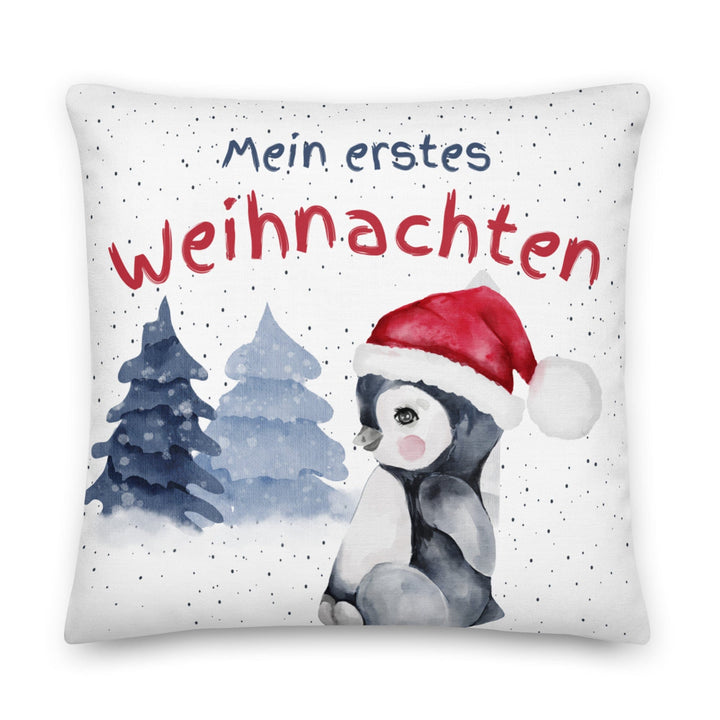 Dein Traumzimmer Kissen Mein erstes Weihnachten - Baby-Pinguin Dekorative Kissen