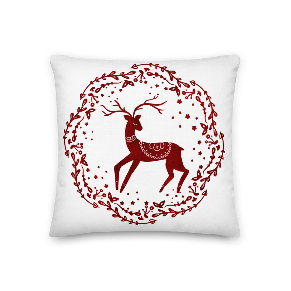 Dein Traumzimmer Kissen Scandi Winter Hirsch Dekorative Kissen