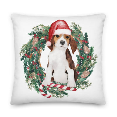 Dein Traumzimmer Kissen Christmas Beagle Dekorative Kissen